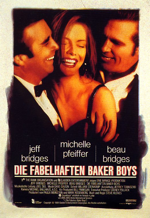Plakat zum Film: fabelhaften Baker Boys, Die