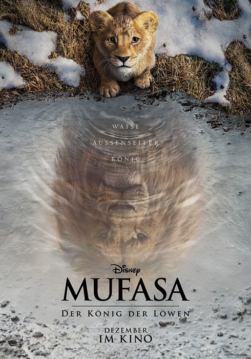 Plakat zum Film: Mufasa: Der König der Löwen