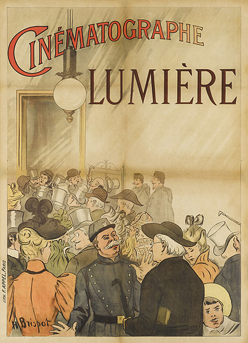 Plakat zum Film: Cinématographe Lumière: Arbeiter verlassen die Lumière-Werke