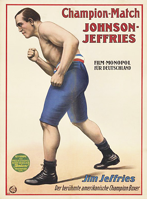 Plakat zum Film: Champion-Match Johnson - Jeffries