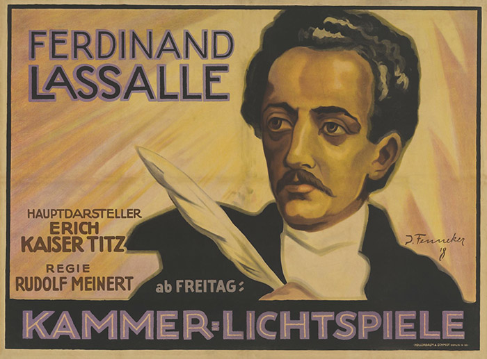 Plakat zum Film: Ferdinand Lassalle