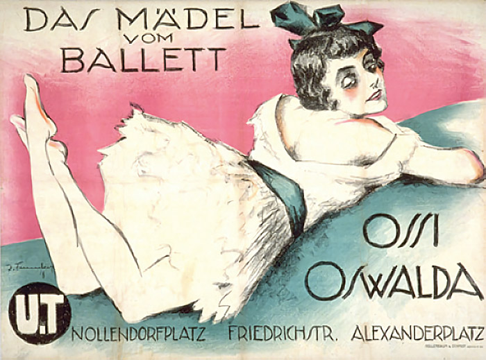 Plakat zum Film: Mädel vom Ballett, Das