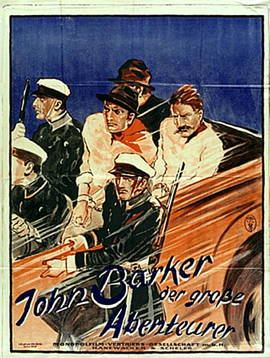 Plakat zum Film: John Barker, der große Abenteurer