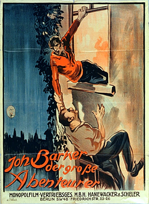Plakat zum Film: John Barker, der große Abenteurer