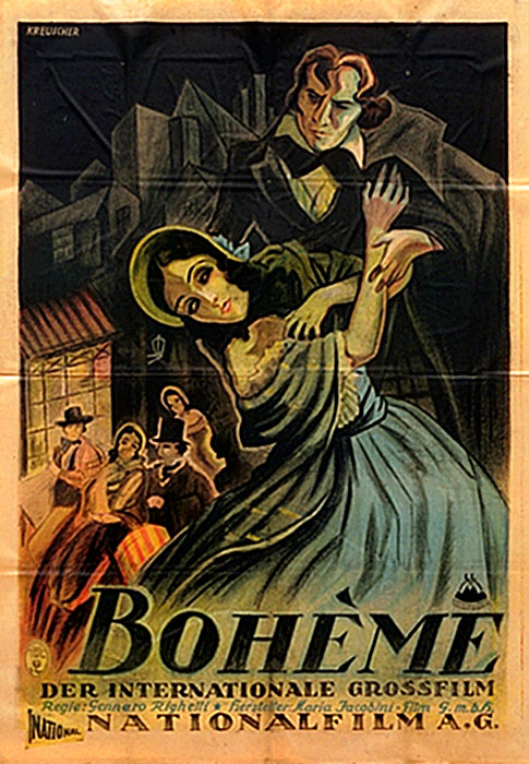 Plakat zum Film: Bohème - Künstlerliebe
