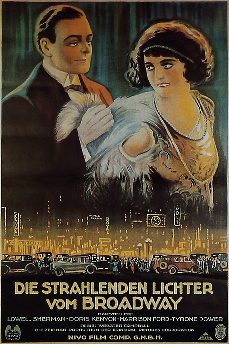 Plakat zum Film: strahlenden Lichter vom Broadway, Die