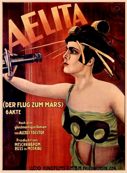 Plakat zum Film: Aelita - Der Flug zum Mars