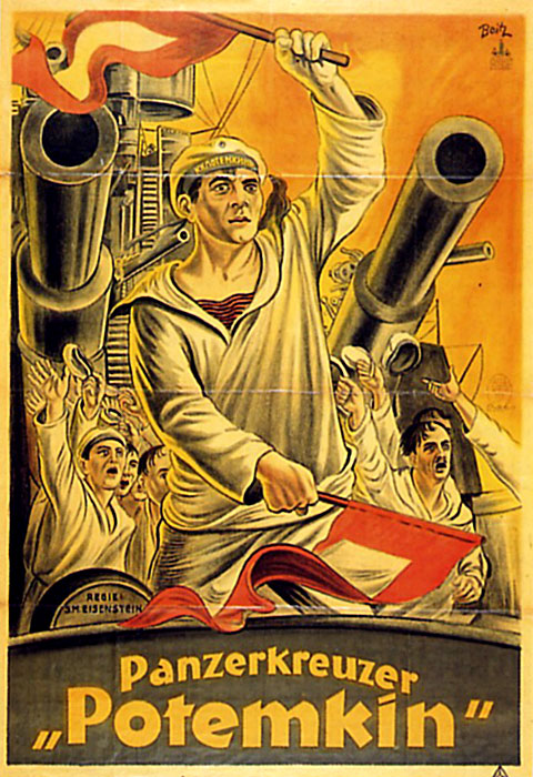 Plakat zum Film: Panzerkreuzer Potemkin
