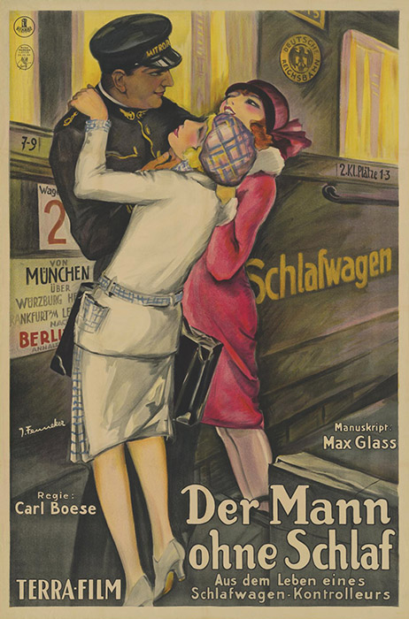 Plakat zum Film: Mann ohne Schlaf, Der