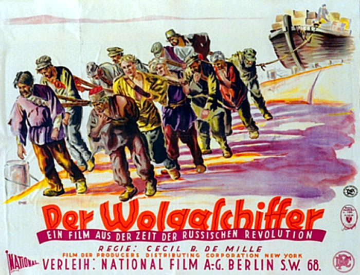Plakat zum Film: Wolgaschiffer, Der