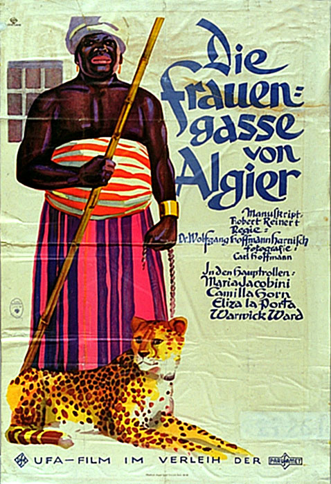 Plakat zum Film: Frauengasse von Algier, Die