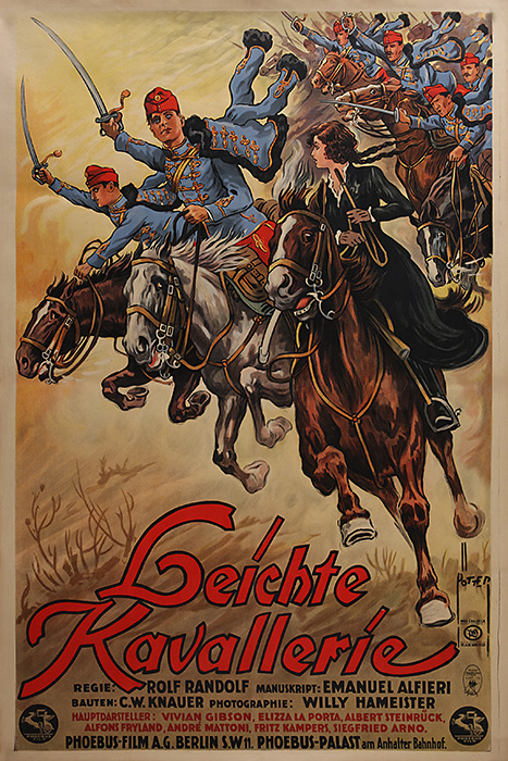 Plakat zum Film: Leichte Kavallerie