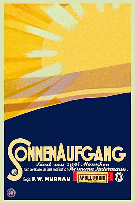 Plakat zum Film: Sonnenaufgang - Lied von zwei Menschen
