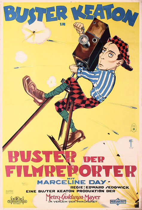 Plakat zum Film: Buster der Filmreporter