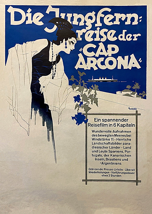 Plakat zum Film: Jungfernreise der Cap Arcona, Die