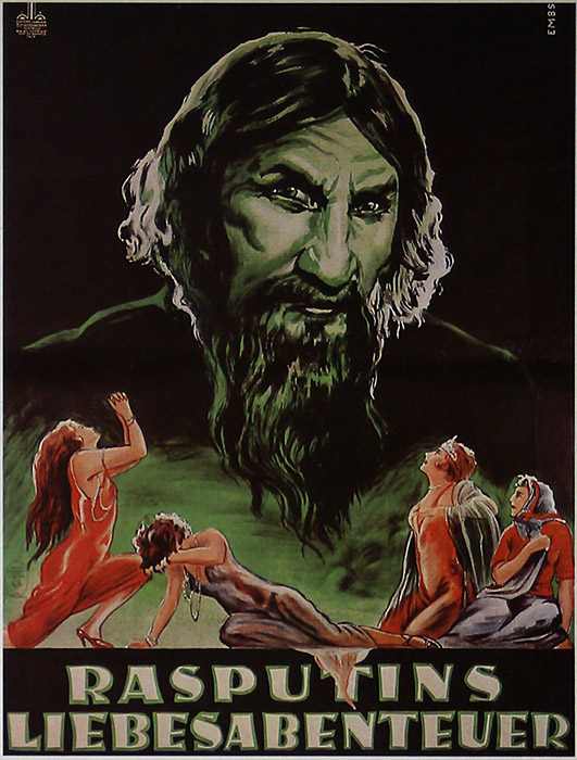 Plakat zum Film: Rasputins Liebesabenteuer