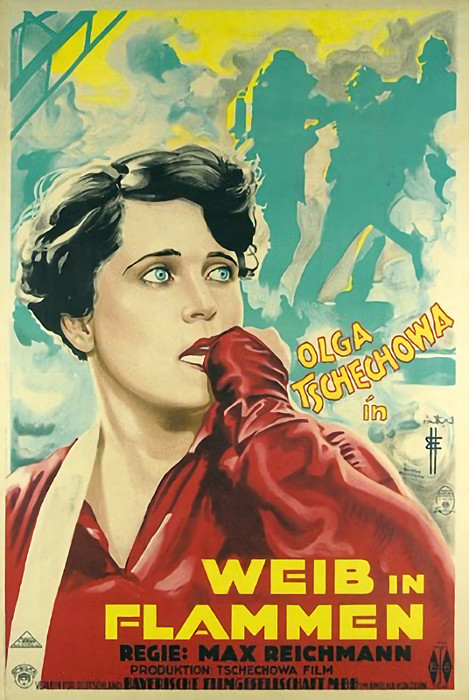 Plakat zum Film: Weib in Flammen
