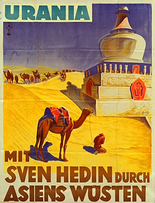 Plakat zum Film: Mit Sven Hedin durch Asiens Wüsten