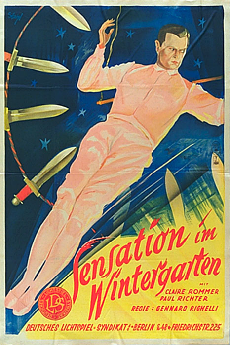 Plakat zum Film: Sensation im Wintergarten