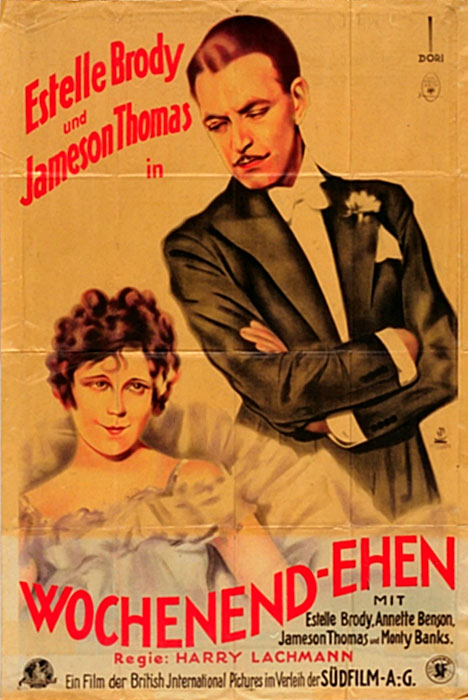 Plakat zum Film: Wochenend-Ehen