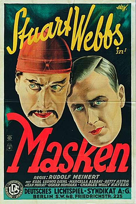 Filmplakat: Masken (Erich Ludwig Stahl)