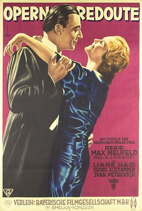 Plakat zum Film: Opernredoute