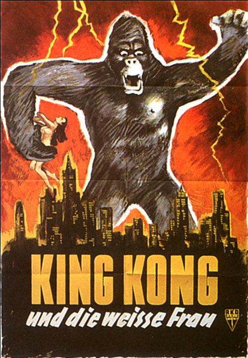 Plakat zum Film: King Kong und die weiße Frau