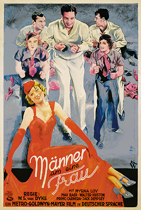 Plakat zum Film: Männer um eine Frau