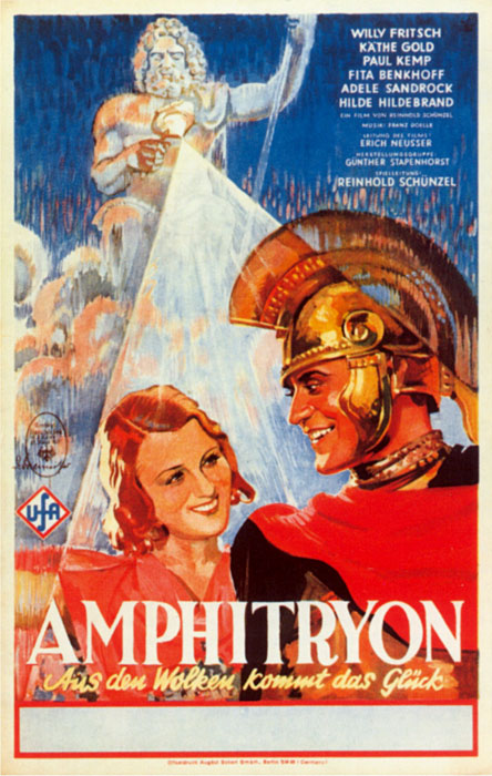 Plakat zum Film: Amphitryon - Aus den Wolken kommt das Glück