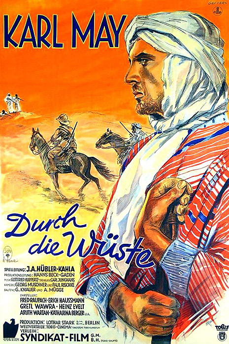 Plakat zum Film: Durch die Wüste