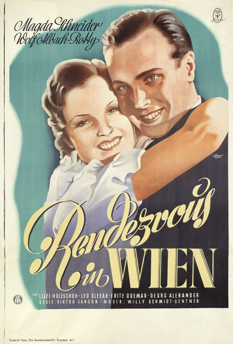 Plakat zum Film: Rendezvous in Wien