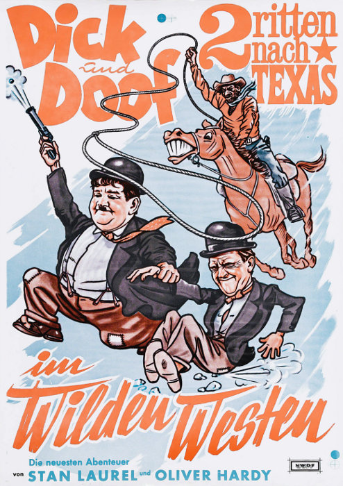 Plakat zum Film: Dick & Doof im wilden Westen