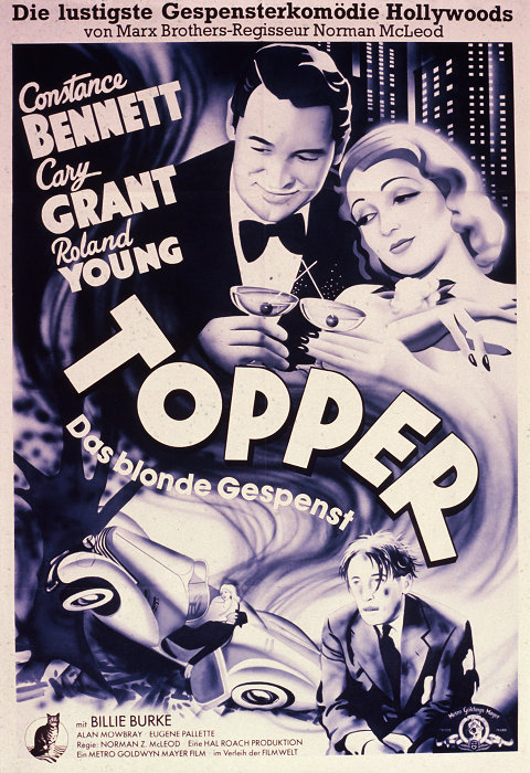 Plakat zum Film: Topper - Das blonde Gespenst