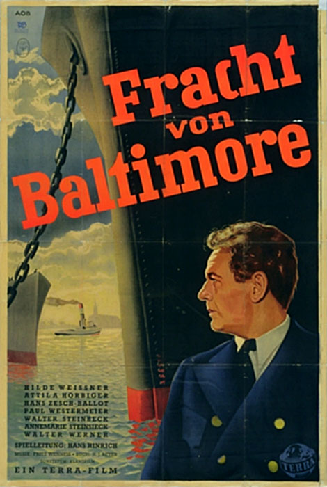 Plakat zum Film: Fracht von Baltimore