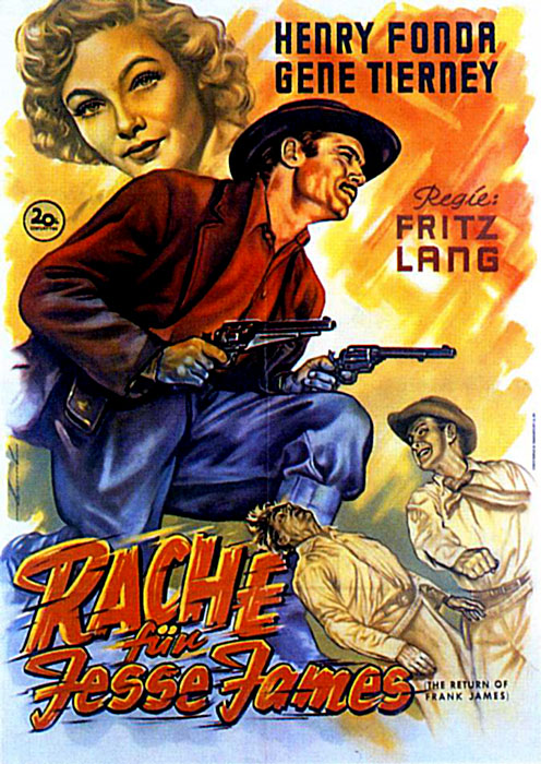 Plakat zum Film: Rache für Jesse James