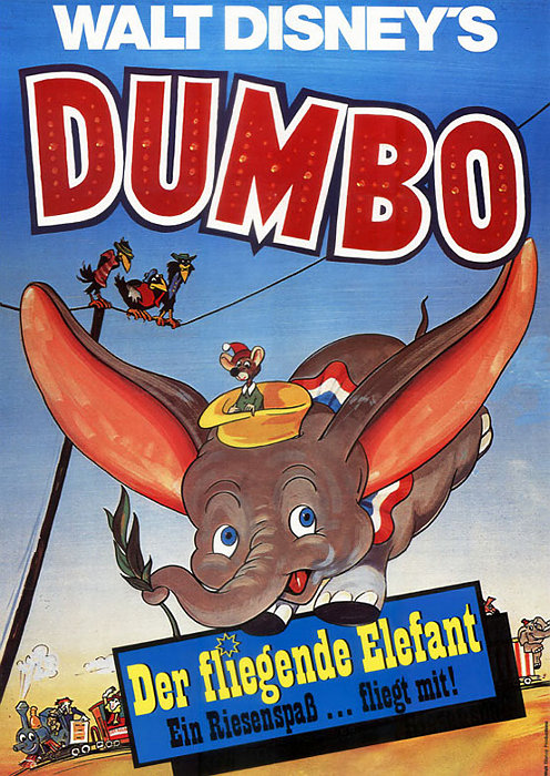 Plakat zum Film: Dumbo, der fliegende Elefant
