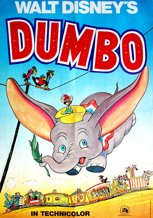 Plakat zum Film: Dumbo, der fliegende Elefant