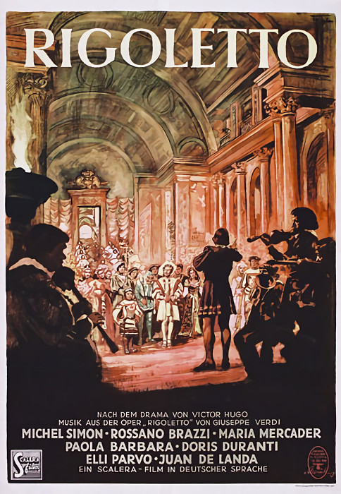 Plakat zum Film: Rigoletto