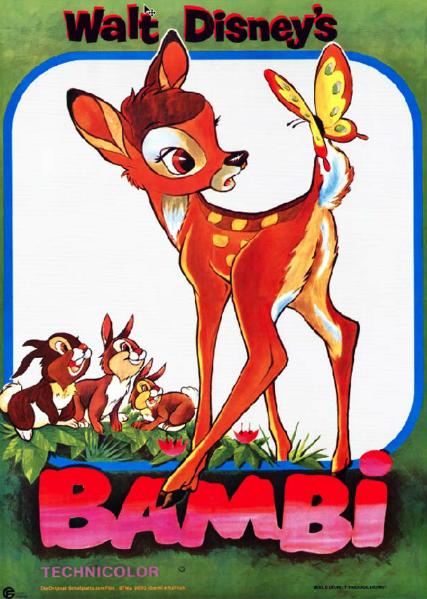 Plakat zum Film: Bambi