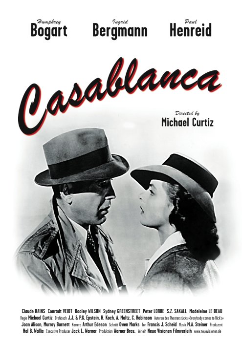Plakat zum Film: Casablanca
