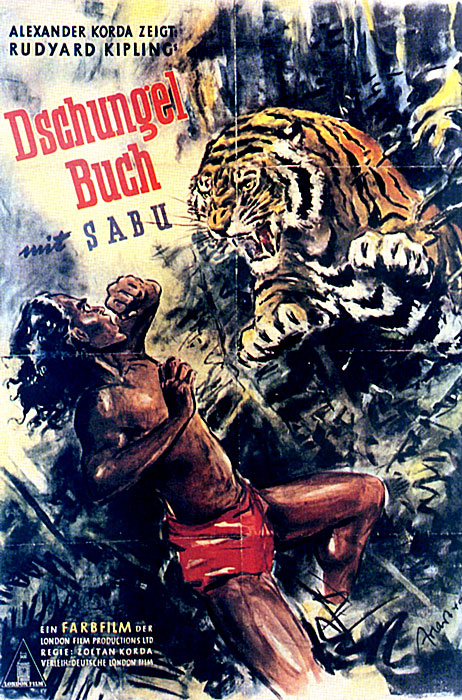 Plakat zum Film: Dschungelbuch