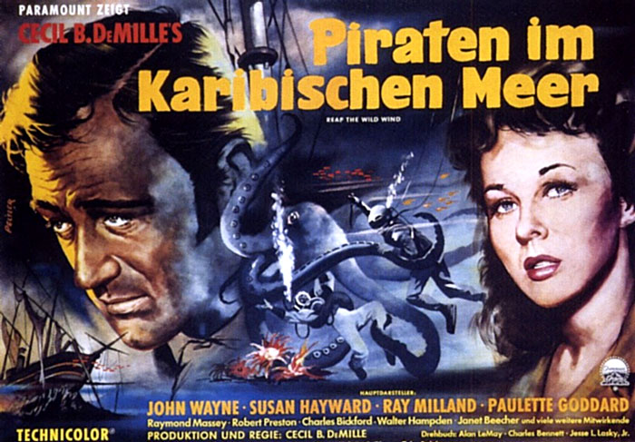 Plakat zum Film: Piraten im karibischen Meer