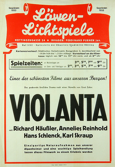 Plakat zum Film: Violanta