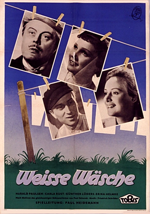 Plakat zum Film: Weiße Wäsche