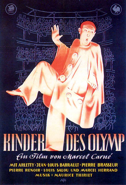 Plakat zum Film: Kinder des Olymp