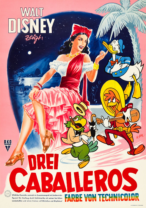 Plakat zum Film: Drei Caballeros