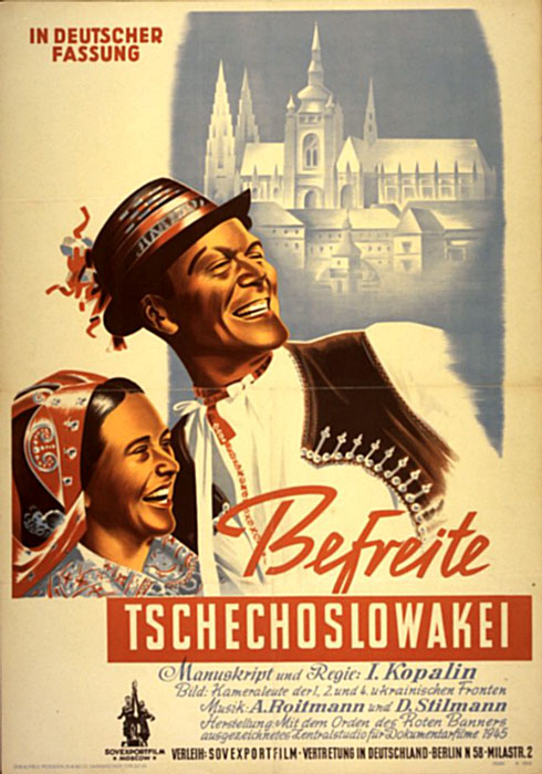 Plakat zum Film: Befreite Tschechoslowakei