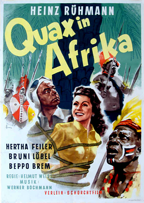 Plakat zum Film: Quax in Afrika