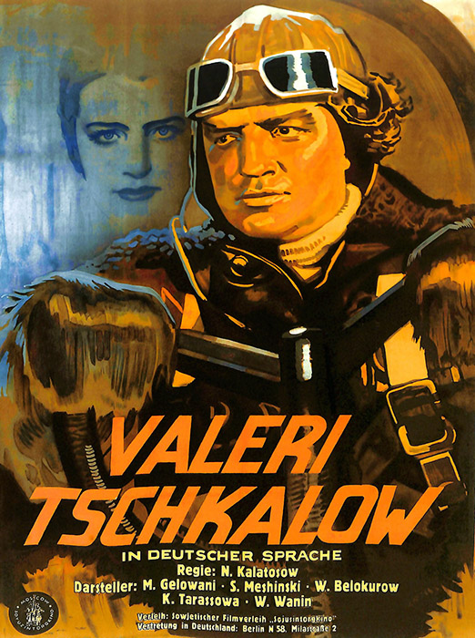 Plakat zum Film: Valeri Tschkalow