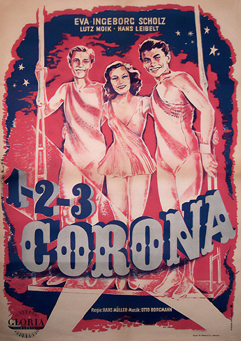 Plakat zum Film: Eins - Zwei - Drei Corona